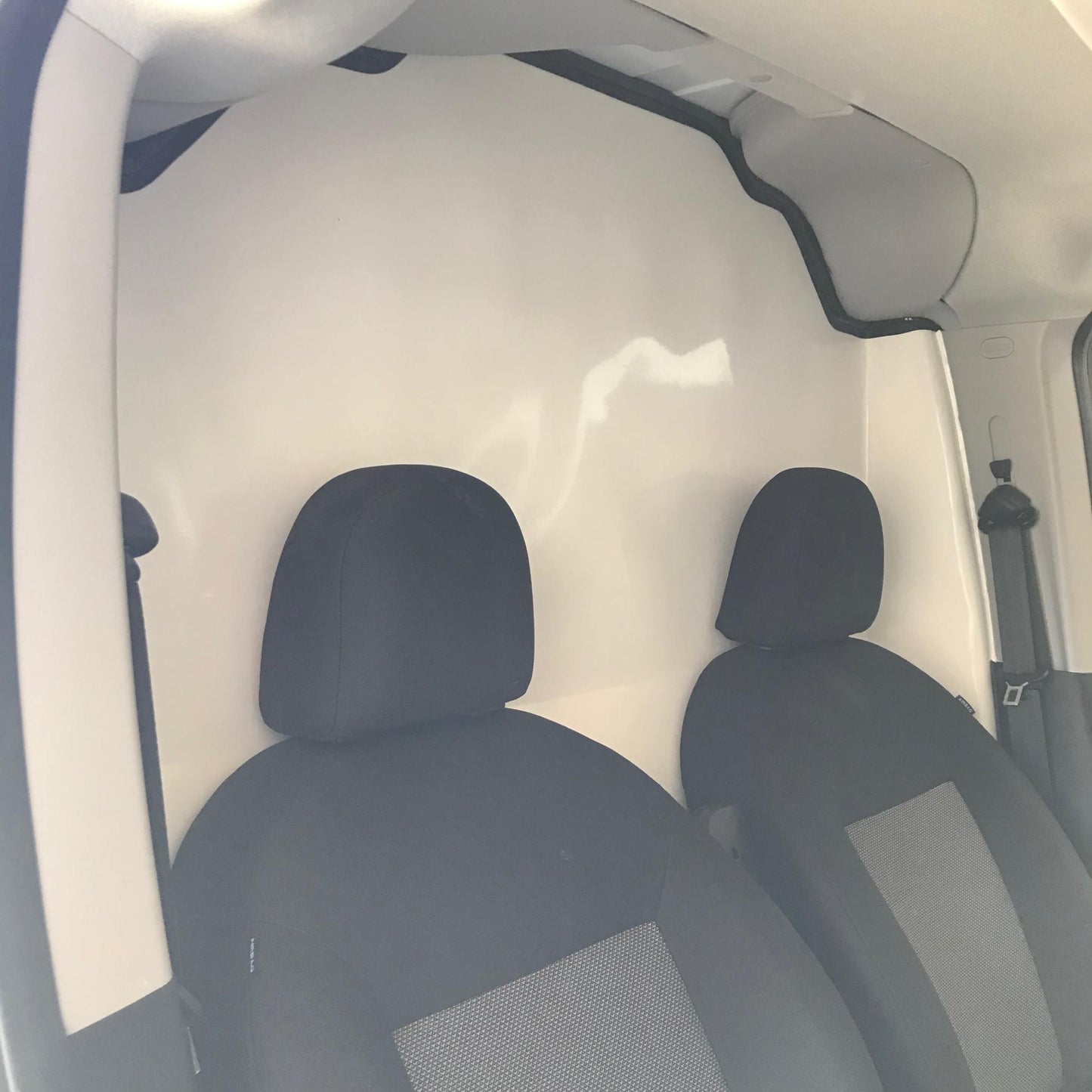 Partition for RAM PROMASTER CITY van | Composite Safety Bulkhead, Reduces Noise & Improves Climate Control, Impact-Resistant Cargo Barrier, by CORVUM Tek
