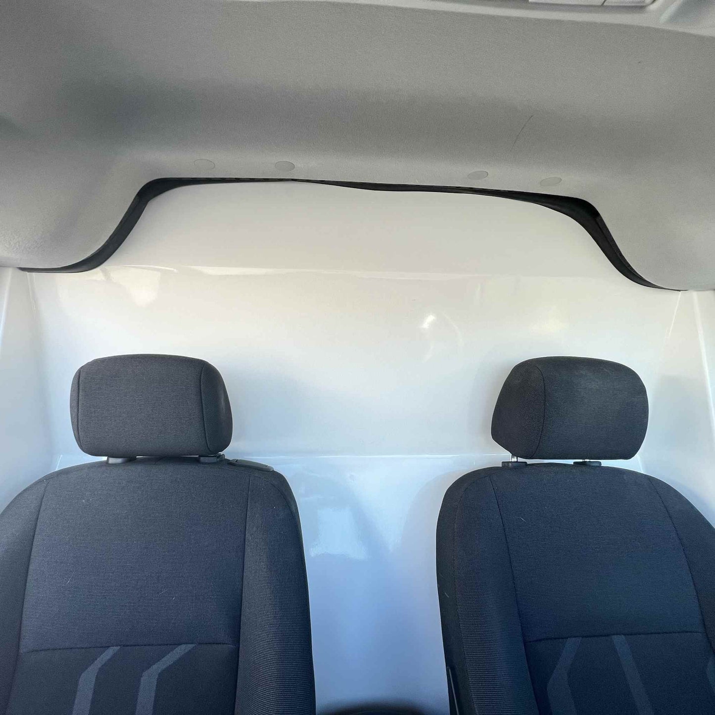 Partition for FORD TRANSIT CONNECT | Composite Safety Bulkhead, Reduces Noise & Improves Climate Control, Impact-Resistant Cargo Barrier, by CORVUM Tek