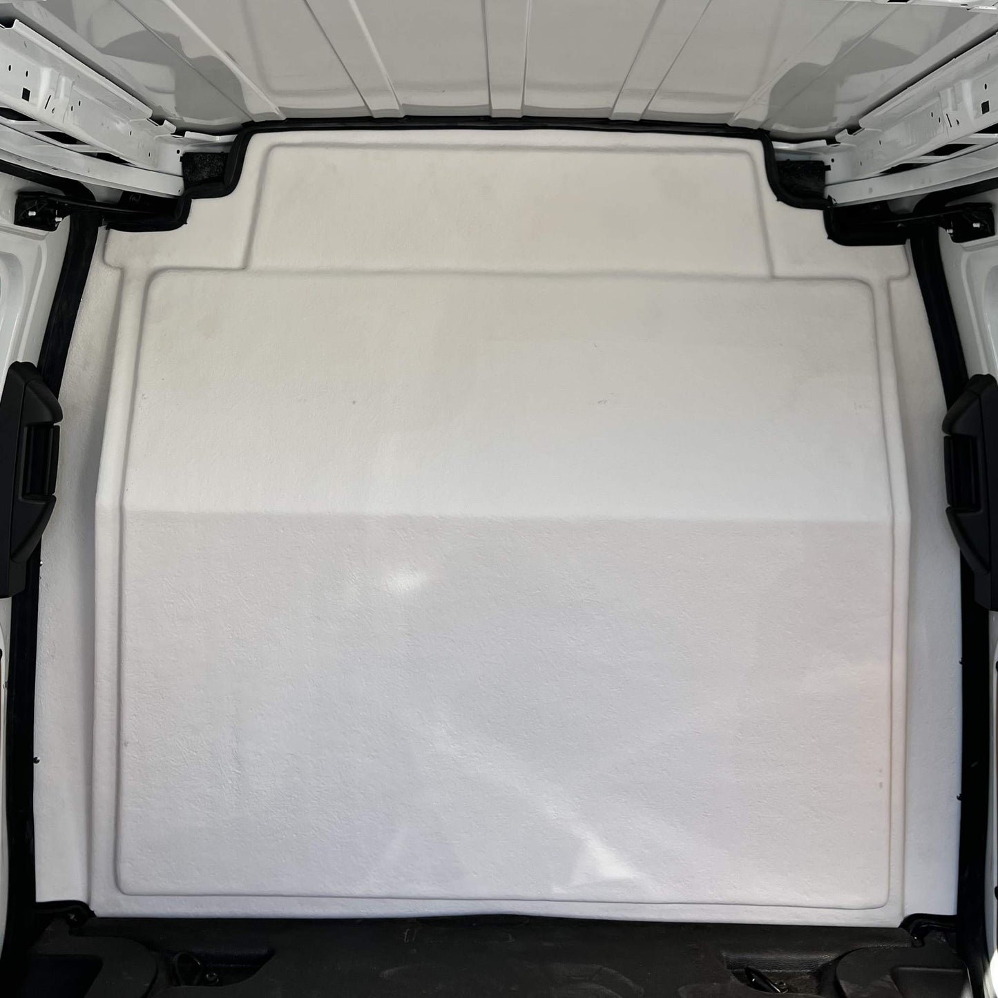 Partition for FORD TRANSIT CONNECT | Composite Safety Bulkhead, Reduces Noise & Improves Climate Control, Impact-Resistant Cargo Barrier, by CORVUM Tek