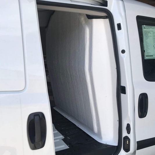 Partition for RAM PROMASTER CITY van | Composite Safety Bulkhead, Reduces Noise & Improves Climate Control, Impact-Resistant Cargo Barrier, by CORVUM Tek
